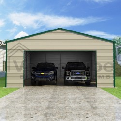 Versatube 24x24x9 Frontier Steel Garage Kit (1082274)