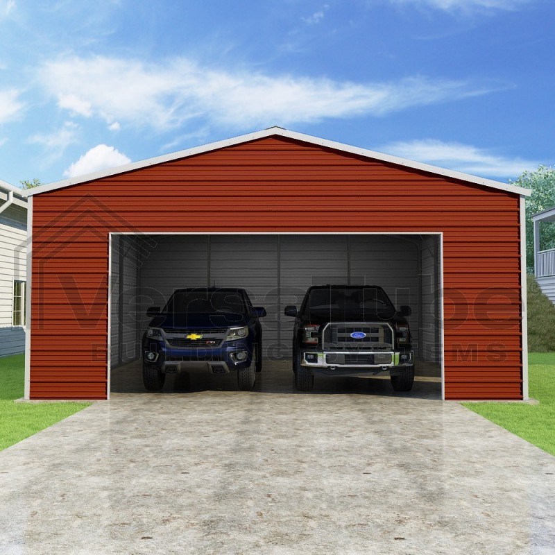 Versatube 24x24x9 Frontier Steel Garage Kit (1082274)