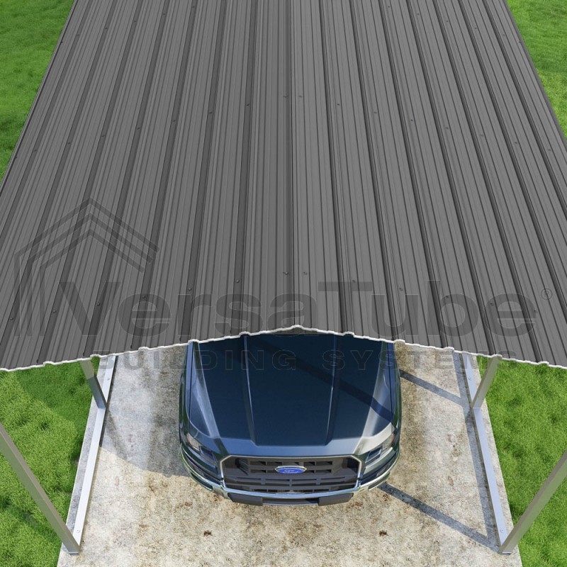 VersaTube 2-Sided 12x20x7 Classic Steel Carport Kit (CM012200070-NS0009)