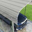 VersaTube 2-Sided 12x20x7 Classic Steel Carport Kit (CM012200070-NS0009)