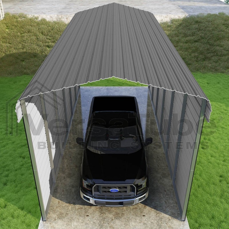 VersaTube 2-Sided 12x29x12 Classic Steel Carport Kit 