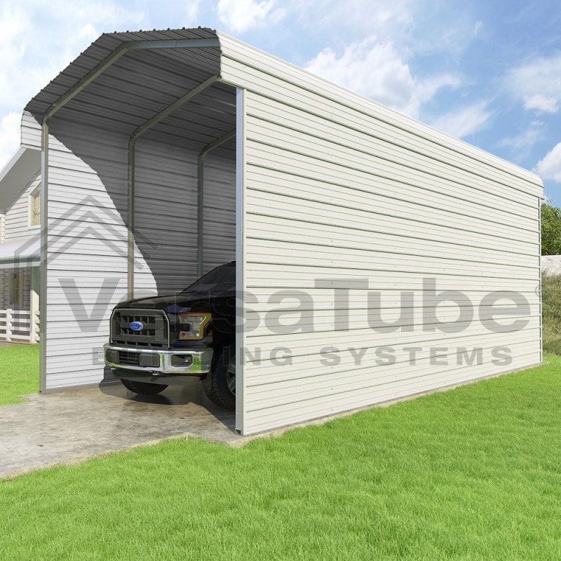 VersaTube 2-Sided 12x29x12 Classic Steel Carport Kit 