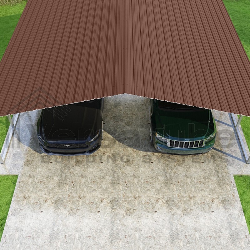 VersaTube 24x20x7 Classic Steel Carport Kit (CM224200070)