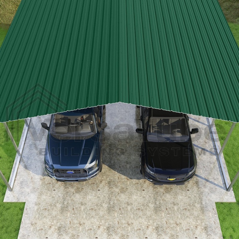 VersaTube 24x20x12 Classic Steel Carport Kit (CM224200120)