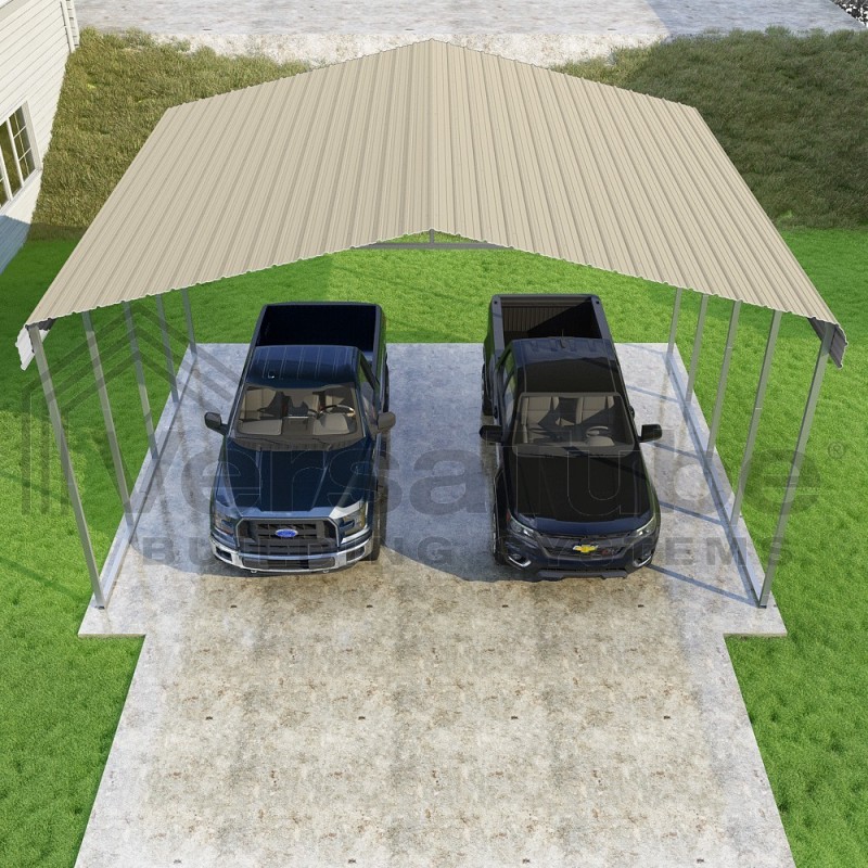 VersaTube 24x20x12 Classic Steel Carport Kit (CM224200120)