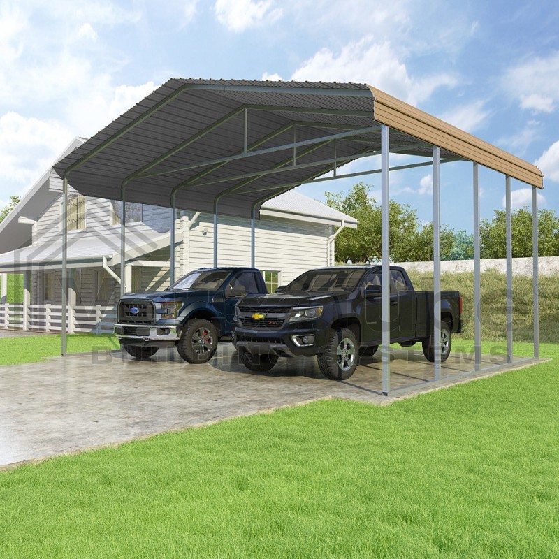 VersaTube 24x20x12 Classic Steel Carport Kit (CM224200120)