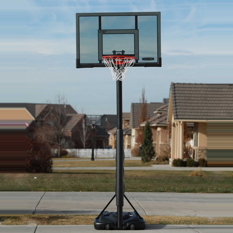 Lifetime 52 in. Adjustable Portable Basketball Hoop (90853)