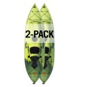 Lifetime Angler Tamarack 10'0" Fishing Kayak - 2 Pack (90921)