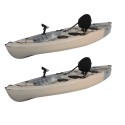 Lifetime Two pack Angler Tamarack kayaks w/o paddles - Recon Fusion (90922)