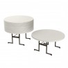Lifetime 10-Pack Professional 60 inch Round Tables - Almond (880313) Lifetime 10-Pack Professional 60 inch Round Tables - Almond (880313)