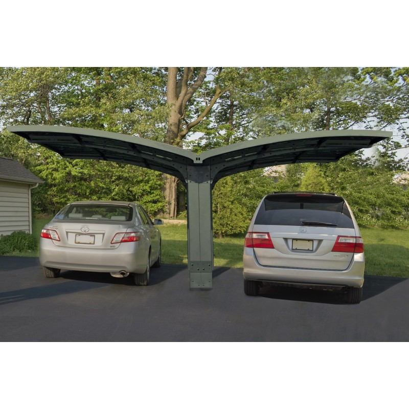 Palram Arizona Breeze Double Carport Wing-Style (HG9102)