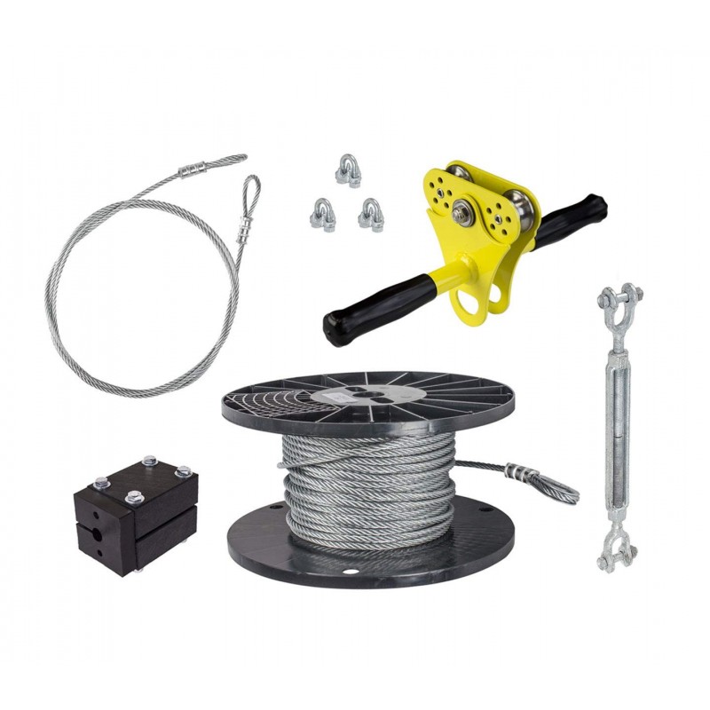 Zip Line Gear 150' Hornet Zip Line Kit - Yellow (ZHK150)