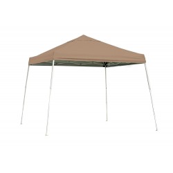 ShelterLogic 10x10 Slant Leg Pop-up Canopy - Bronze (22559)