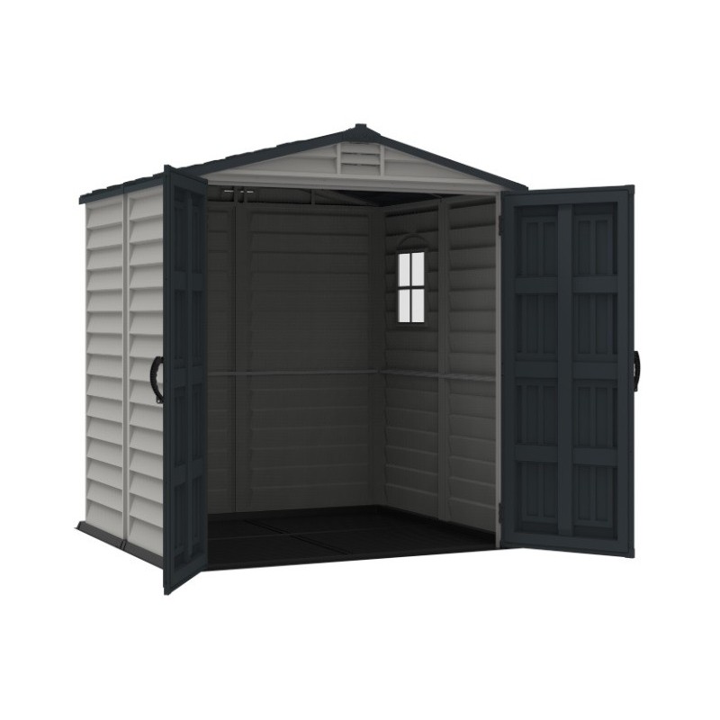 DuraMax 6x6 StoreMate Plus Vinyl Storage Shed Kit w/ Floor Kit (30425)