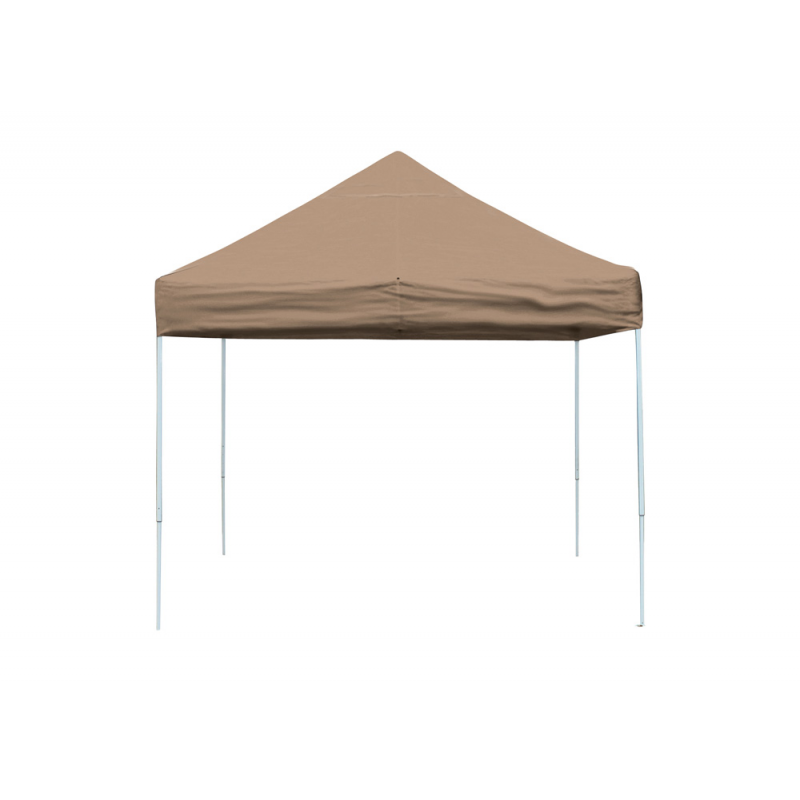 ShelterLogic 10x10 Straight Leg Pop-up Canopy - Bronze (22564) ShelterLogic 10x10 Straight Leg Pop-up Canopy - Bronze (22564)