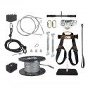 Zip Line Gear 300' Ultimate Torpedo Kit w/ Harness & Seat (TORP-300)