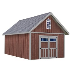 Best Barns Springfield 12x20 Wood Storage Shed Kit (springfield_1220)