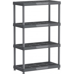 DuraMax Shelving Rack 4 Tier - Gray (86501)