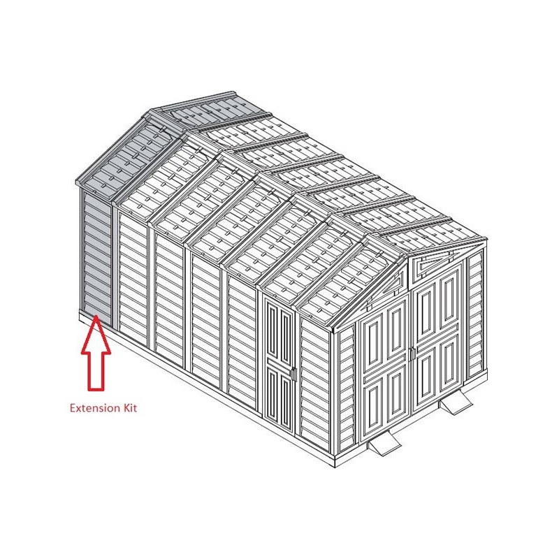 Duramax Vinyl Garage Extension Kit (04014) 