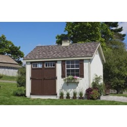 Little Cottage Company Colonial Pinehurst 10' x 12' Storage Shed Kit (10X12 PCGS-WPNK)