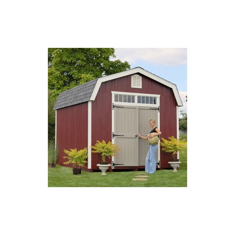 Little Cottage Company Colonial Woodbury 12' x 20' Storage Shed Kit (12x20 WBCGS-WPNK)