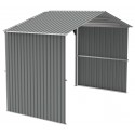 Duramax 6' Metal Storage Shed Extension Kit Only - Light Gray (54952)