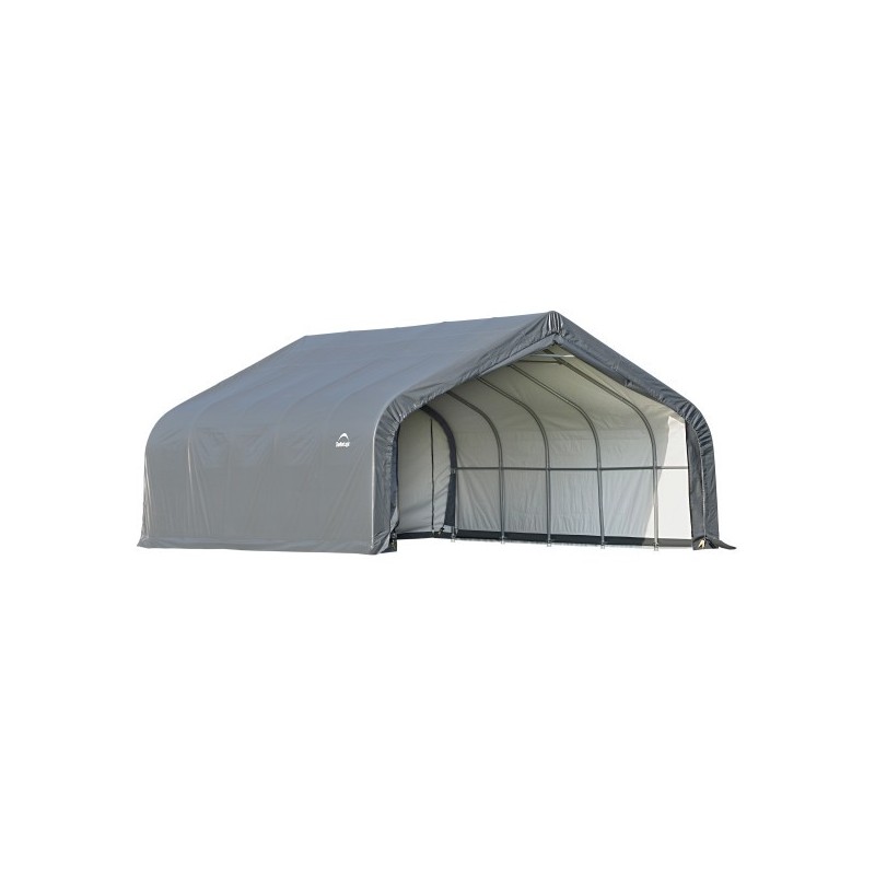 ShelterLogic 18x20x10 2-Car Garage-In-A-Box Kit - Gray (69499) ShelterLogic 18x20x10 2-Car Garage-In-A-Box Kit - Gray (69499)
