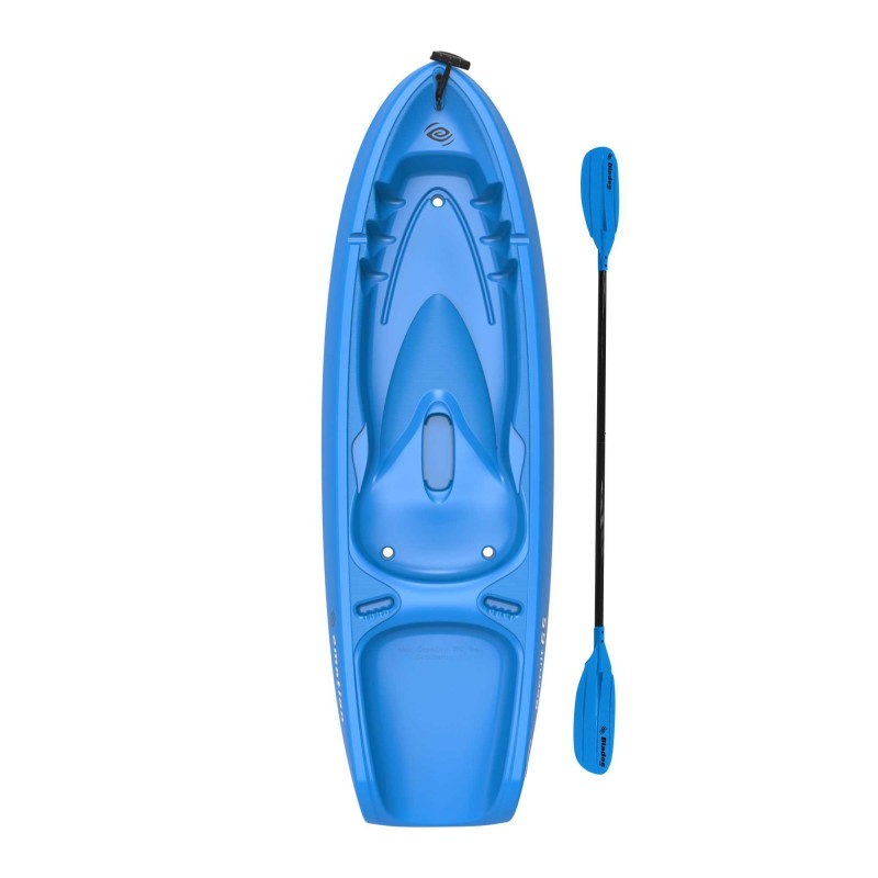 Lifetime Emotion Recruit 6.5 Youth Kayak w/ Paddle - Blue(90746)