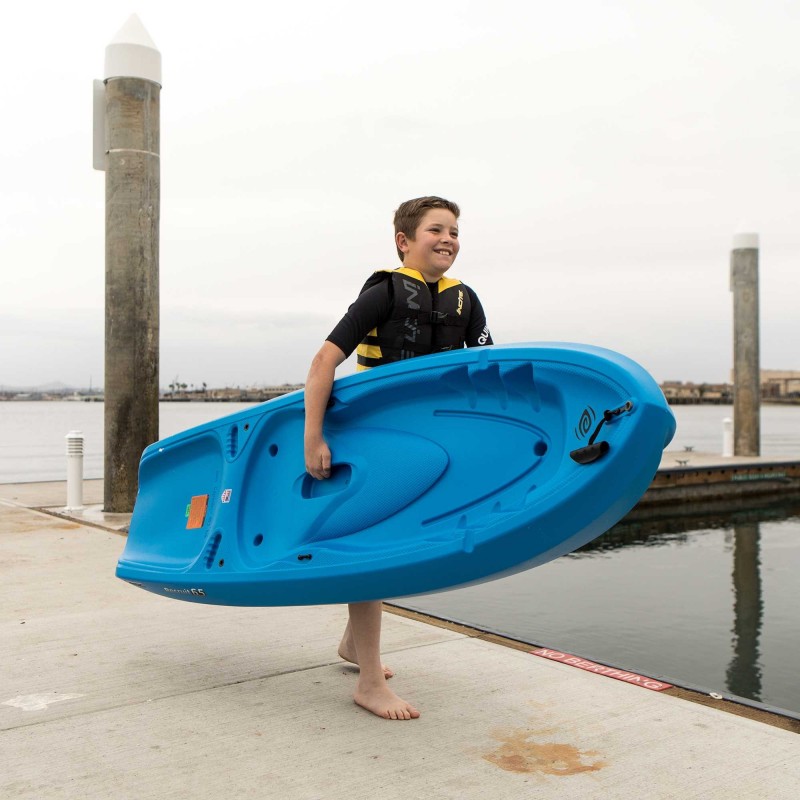 Lifetime Emotion Recruit 6.5 Youth Kayak w/ Paddle - Blue(90746)