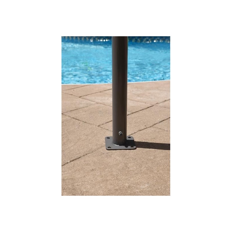 ShelterLogic Pacifica Gazebo 10x10 Canopy Kit w/ Tan Cover (22512)