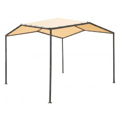 ShelterLogic Pacifica Gazebo 10x10 Canopy Kit w/ Tan Cover (22512)