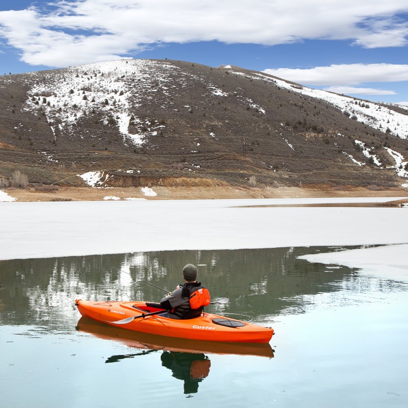 Lifetime 10 ft. Emotion Guster Sit-In Kayak - Orange (90490)