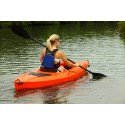 Lifetime Payette 98 Sit-In Kayak with Paddle - Orange (90899)