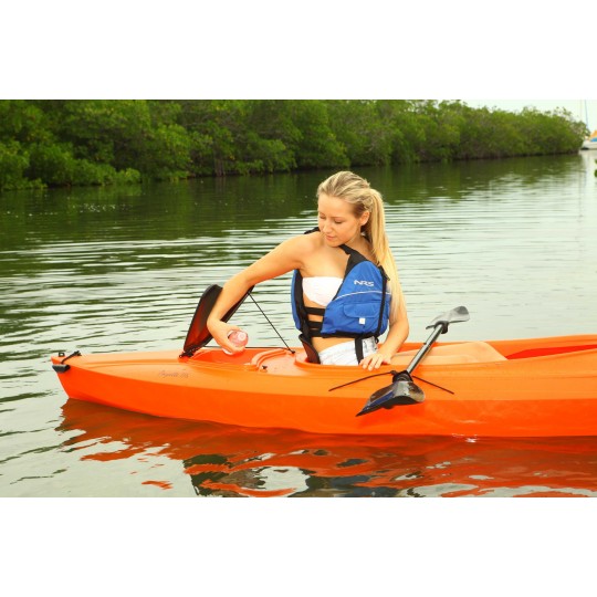 Lifetime Payette 98 SitIn Kayak with Paddle Orange (90899)