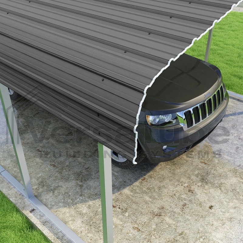 VersaTube 14x20x7 Slip Fit DIY Steel Carport Kit (CM014200070)
