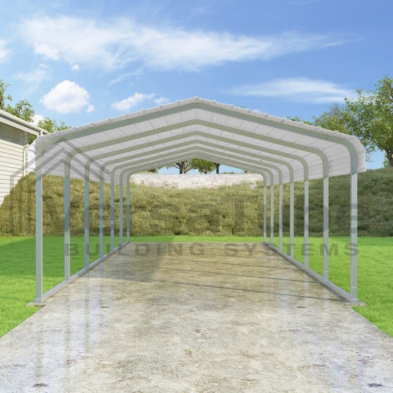 VersaTube 14x29x7 Classic Steel Carport Kit (CM014290070)