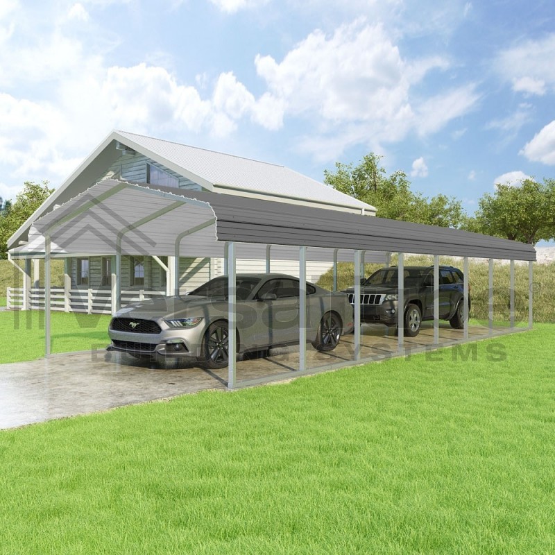 VersaTube 14x38x7 Classic Steel Carport Kit (CM014380070)