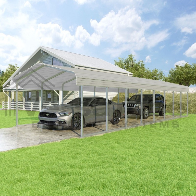 VersaTube 14x38x7 Classic Steel Carport Kit (CM014380070)