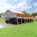 VersaTube 18x38x7 Slip Fit DIY Steel Carport Kit (CM018380070)