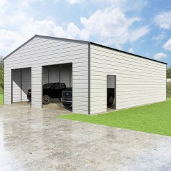 VersaTube 30x40x12 Frontier Steel Garage Kit (FBM33040120529X9)