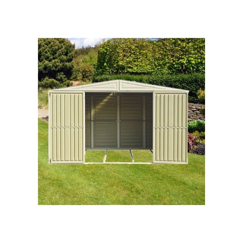 10.5x5 Woodbridge Vinyl Shed w/ Foundation (00283)
