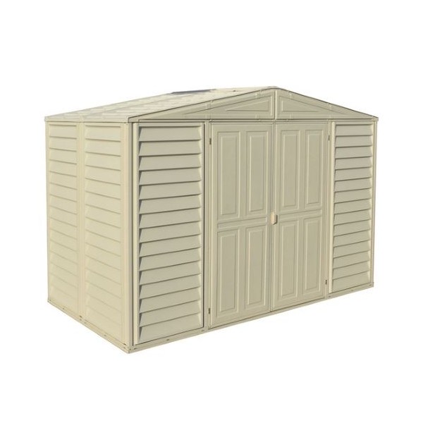 DuraMax 10.5x5 Woodbridge Vinyl Shed w/ Foundation (00283)