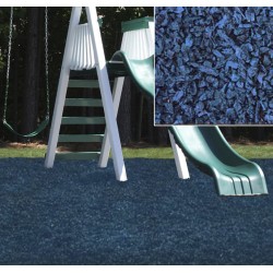 KidWise Playground Recycled Rubber Mulch - Blue (KW-BLM-2000)