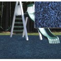 KidWise Playground Recycled Rubber Mulch - Blue (KW-BLM-2000)