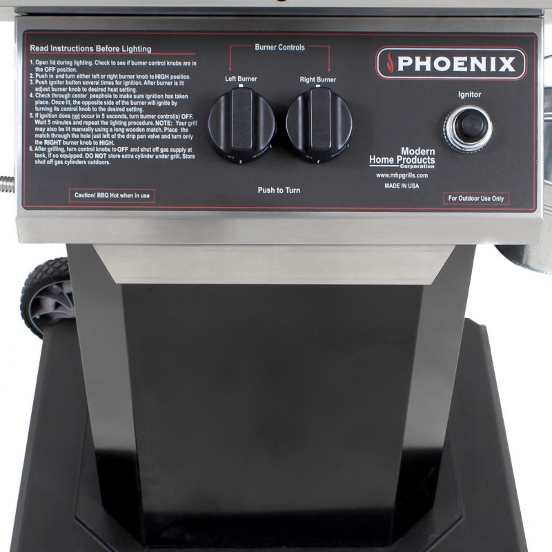 Phoenix Grills Black Stainless Grill (SDBOCP)