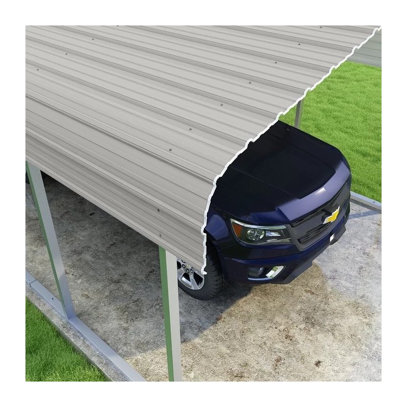 VersaTube 12x20x7 Classic Steel Carport Kit (CM012200070)