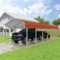 VersaTube 12x20x7 Classic Steel Carport Kit (CM012200070)