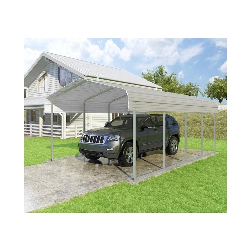 VersaTube 12x20x7 Classic Steel Carport Kit (CM012200070)