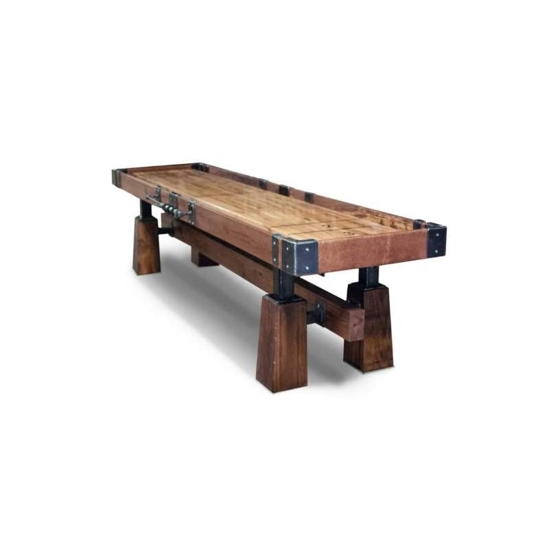 Kush 14ft Rustic Shuffleboard Table (036)