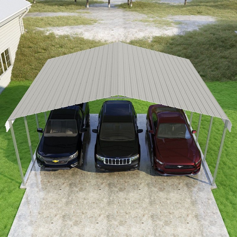 VersaTube 20x20x12 Classic Steel Carport Kit (CM020200120)